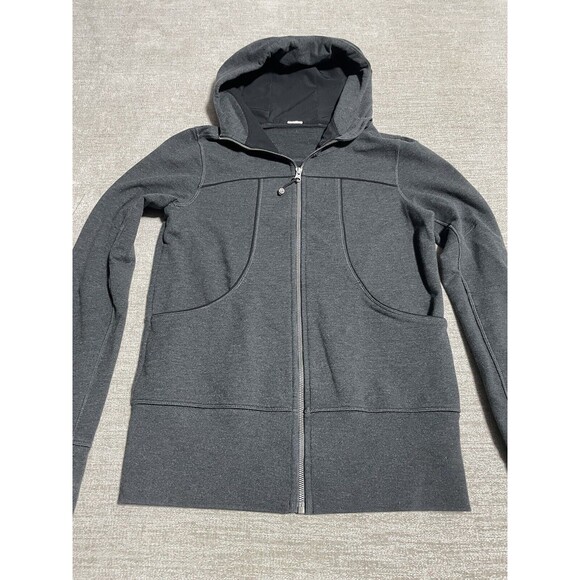 Women’s Hoodie Size Xtra Small Gray Zip Up Sport - Picture 1 of 11